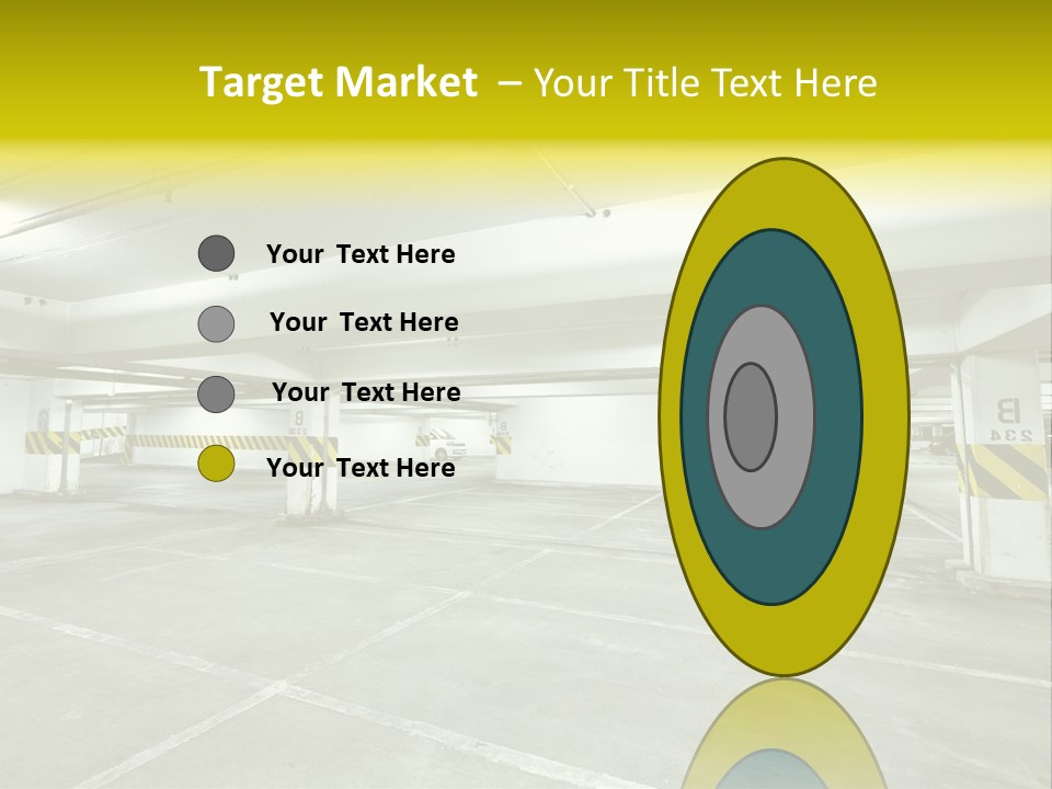 Traffic Floor Large PowerPoint Template