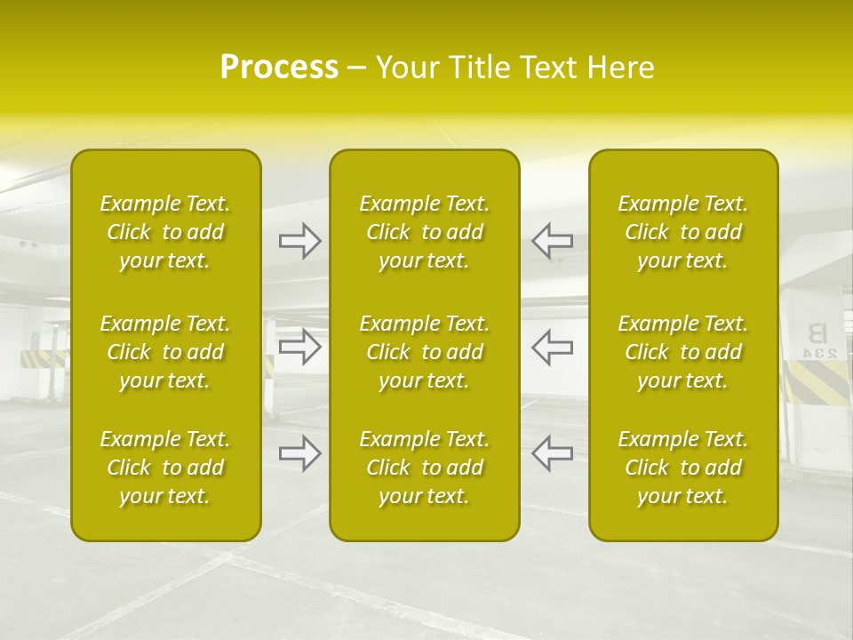 Traffic Floor Large PowerPoint Template