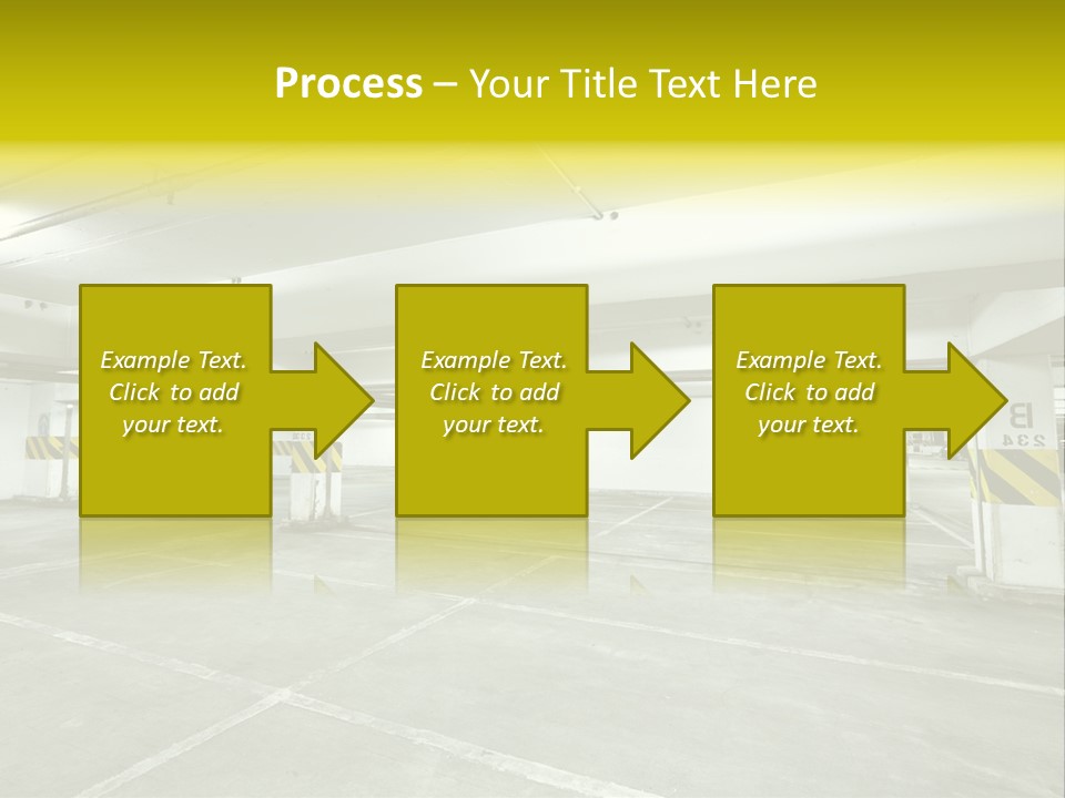Traffic Floor Large PowerPoint Template