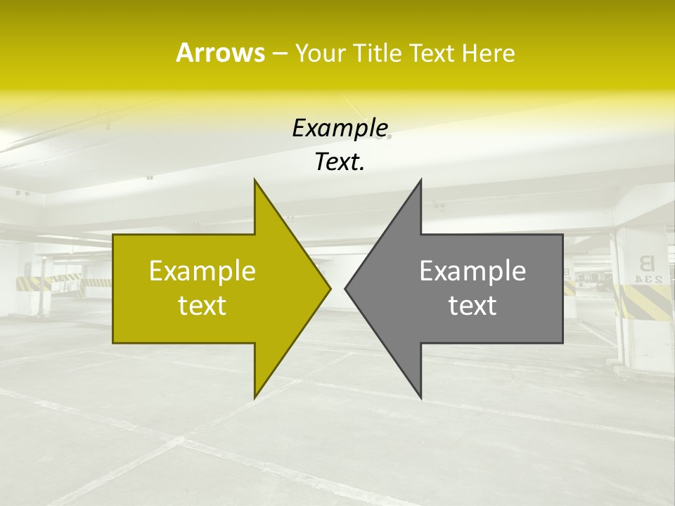 Traffic Floor Large PowerPoint Template