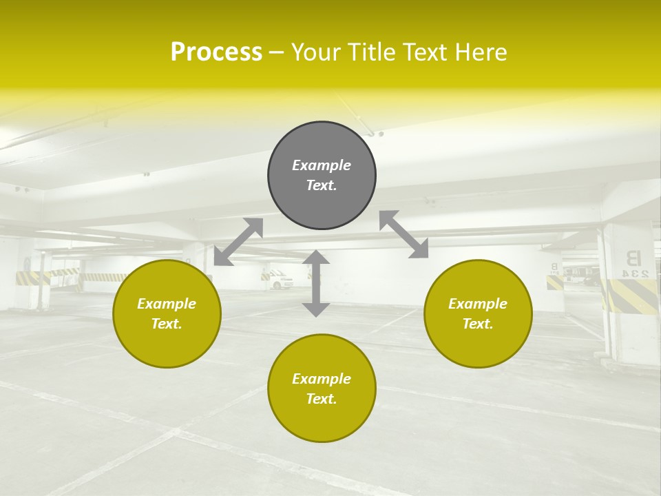 Traffic Floor Large PowerPoint Template