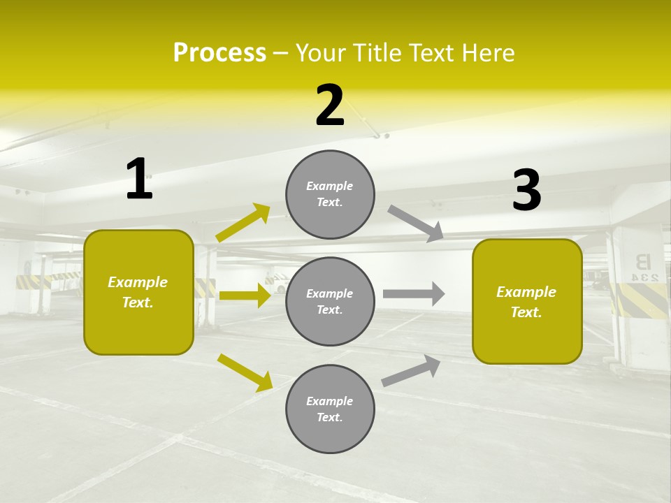 Traffic Floor Large PowerPoint Template