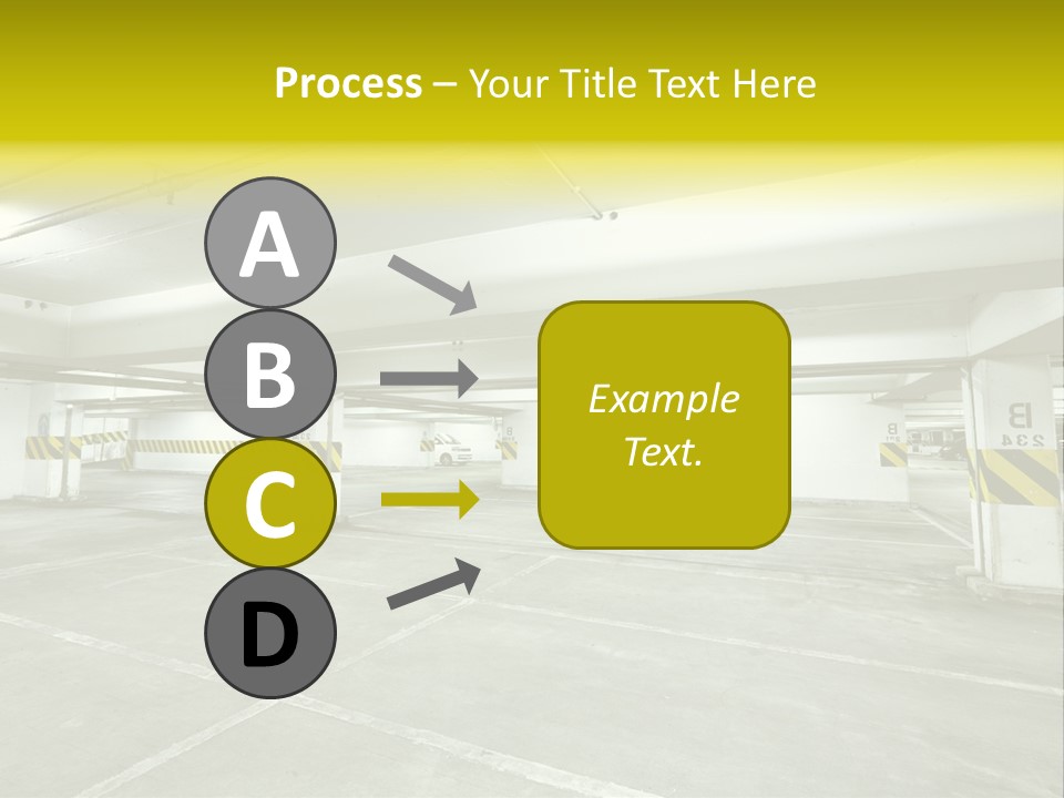 Traffic Floor Large PowerPoint Template