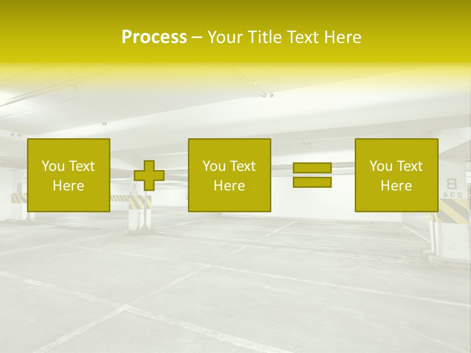 Traffic Floor Large PowerPoint Template