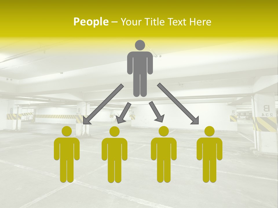 Traffic Floor Large PowerPoint Template