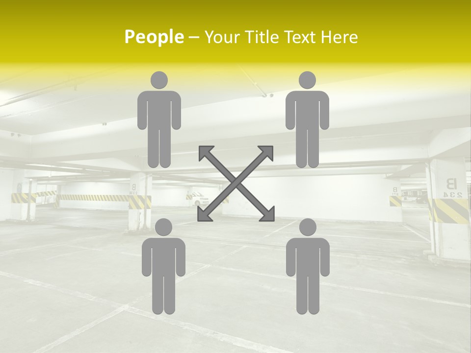 Traffic Floor Large PowerPoint Template