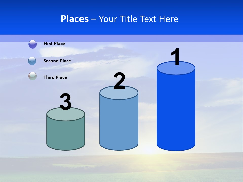 Summer Plant Sunny Day PowerPoint Template