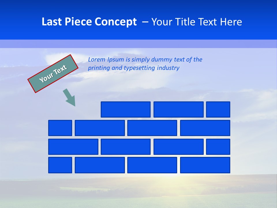 Summer Plant Sunny Day PowerPoint Template