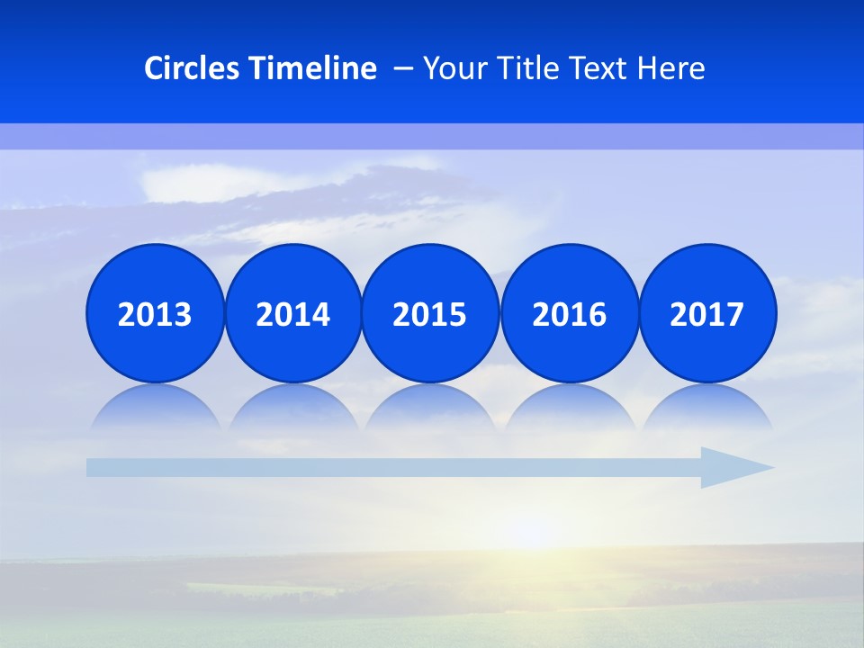 Summer Plant Sunny Day PowerPoint Template