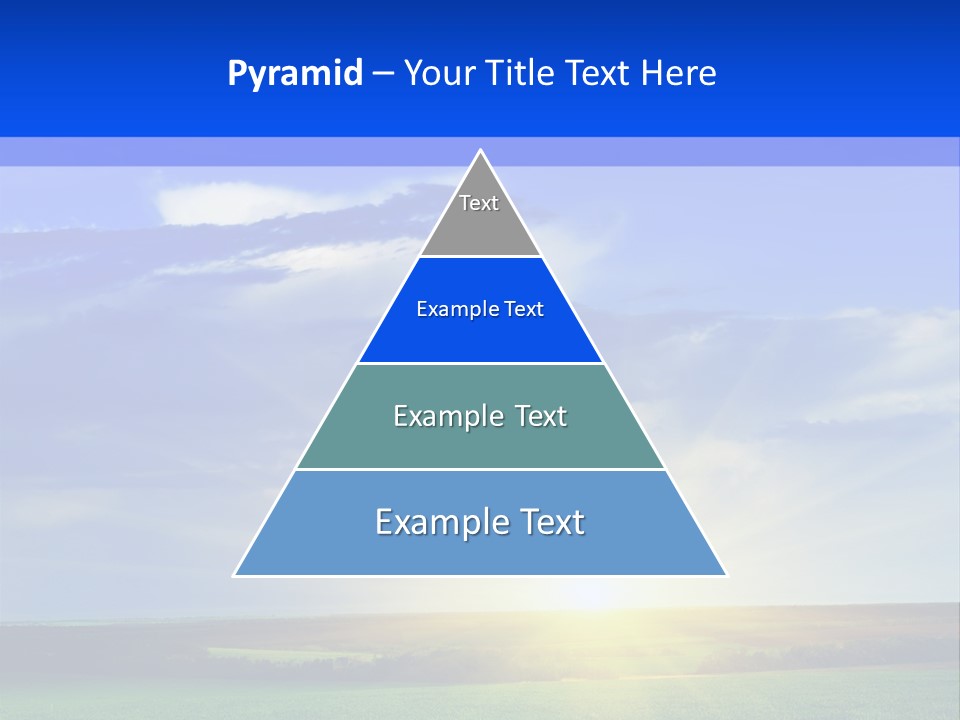 Summer Plant Sunny Day PowerPoint Template