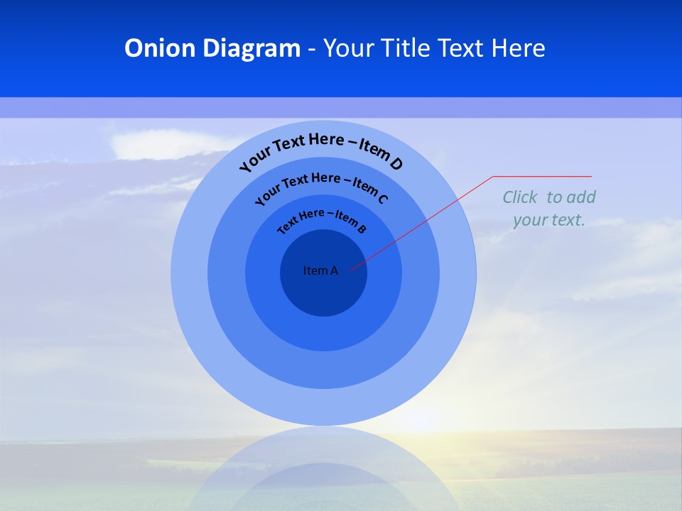 Summer Plant Sunny Day PowerPoint Template