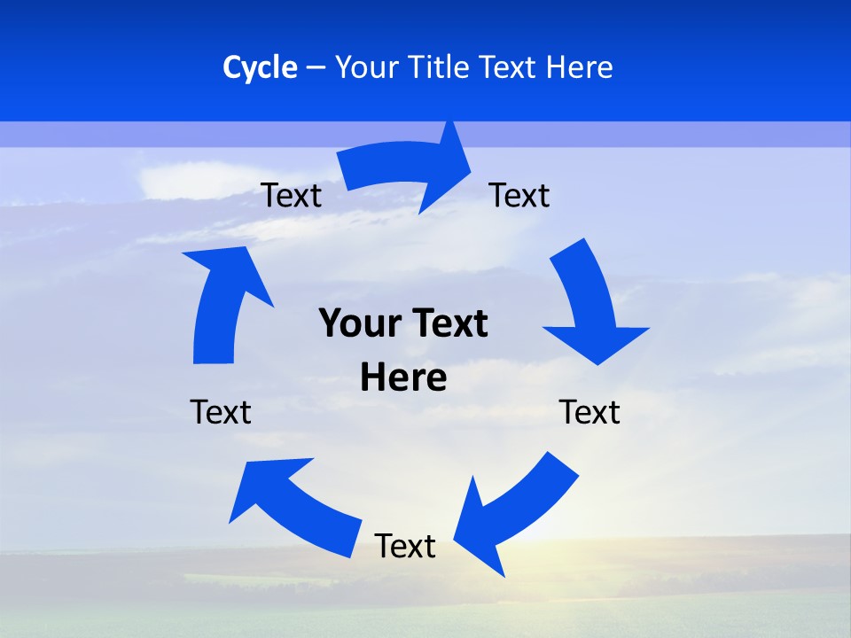 Summer Plant Sunny Day PowerPoint Template