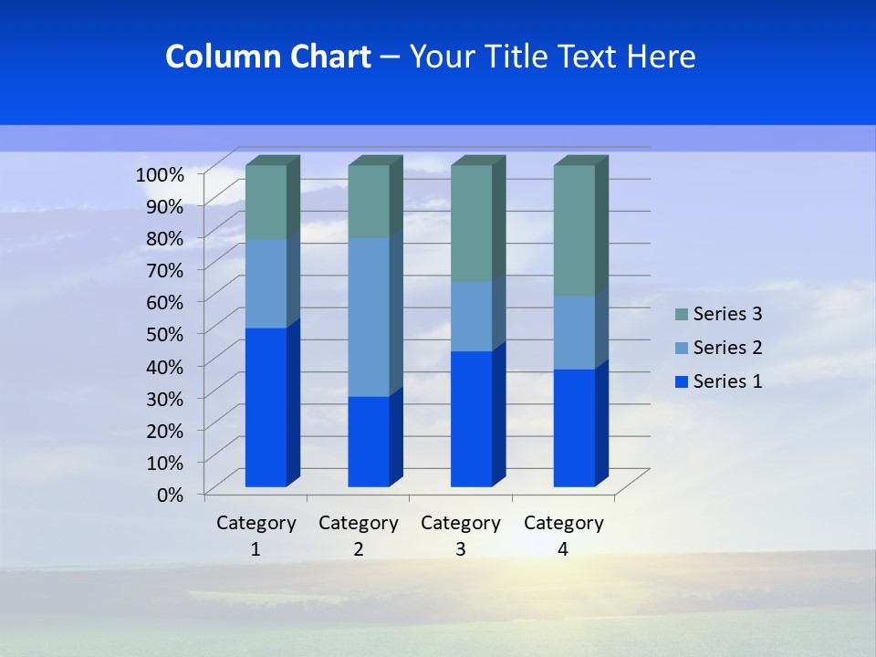 Summer Plant Sunny Day PowerPoint Template