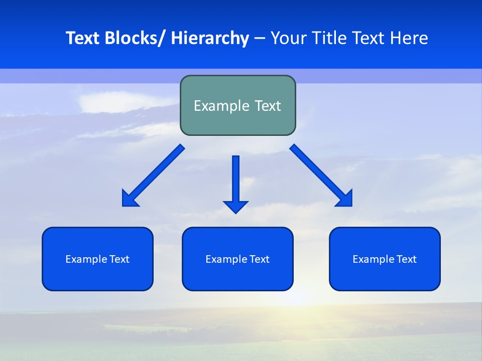 Summer Plant Sunny Day PowerPoint Template