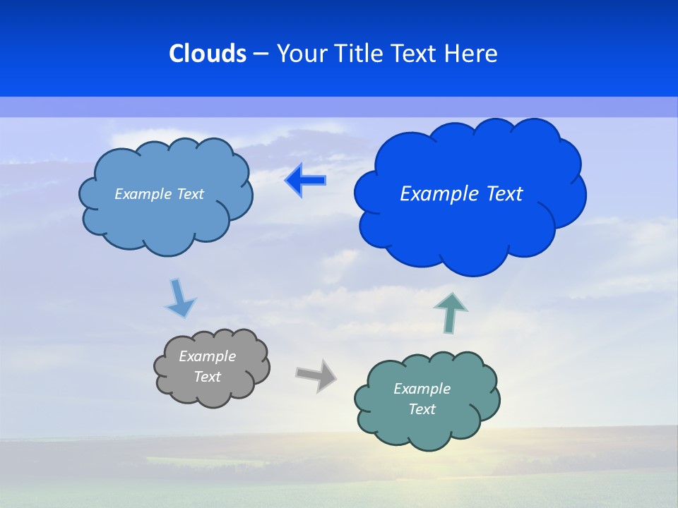 Summer Plant Sunny Day PowerPoint Template