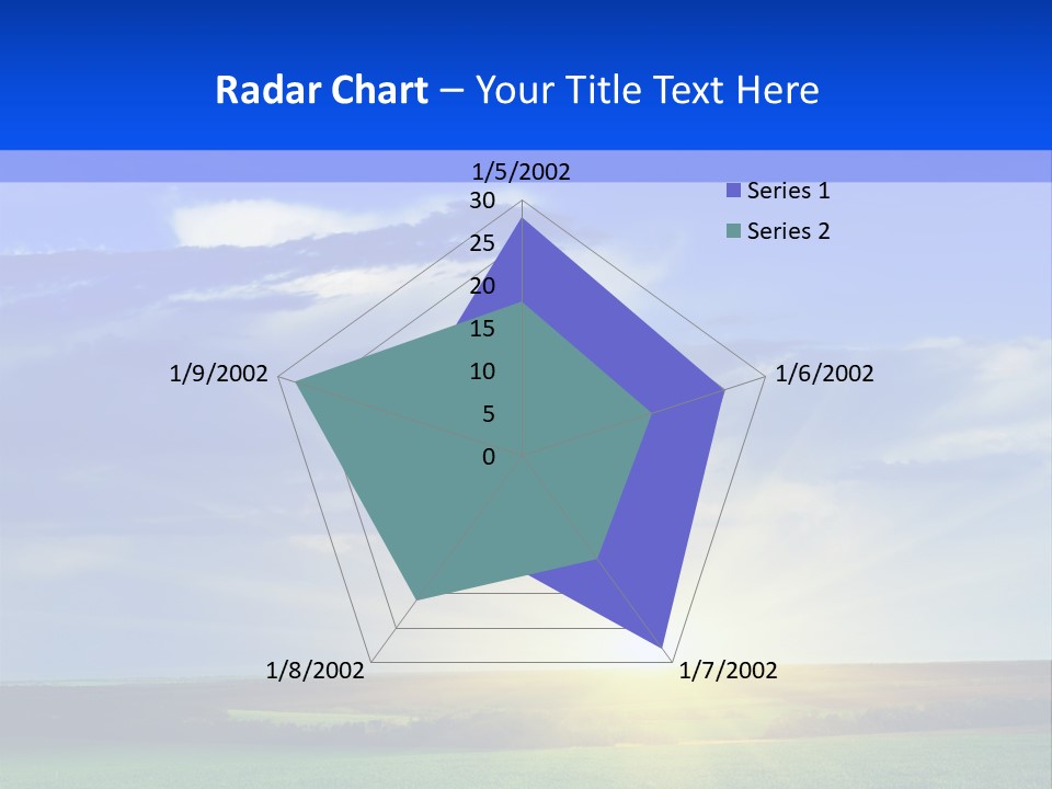 Summer Plant Sunny Day PowerPoint Template