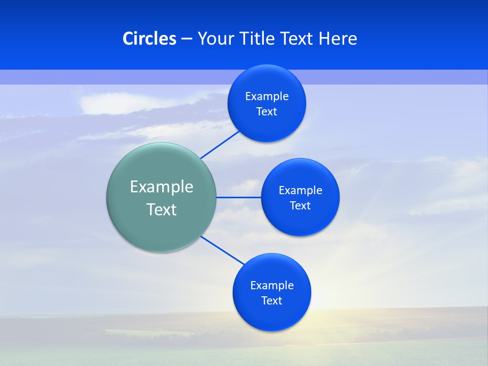 Summer Plant Sunny Day PowerPoint Template