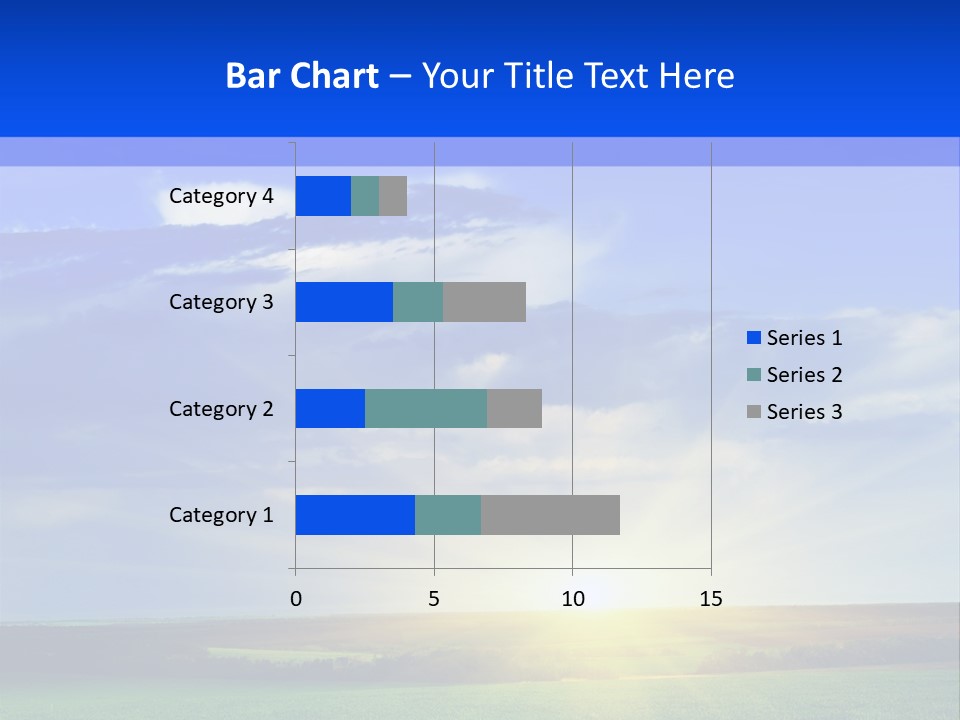 Summer Plant Sunny Day PowerPoint Template