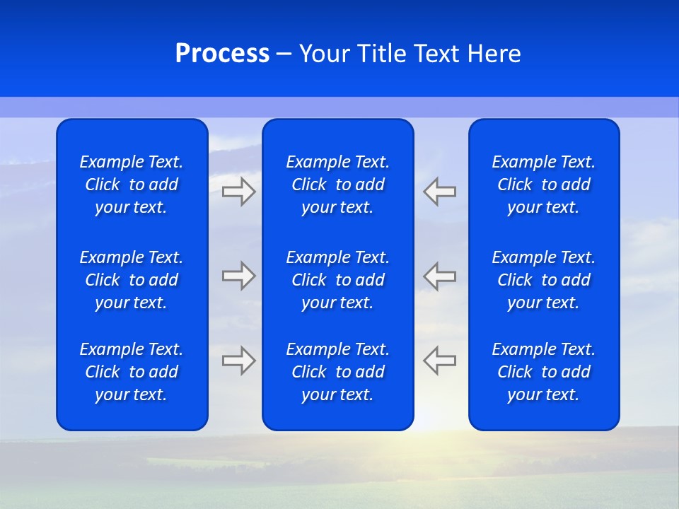 Summer Plant Sunny Day PowerPoint Template