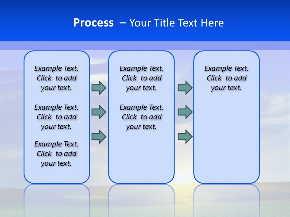 Summer Plant Sunny Day PowerPoint Template
