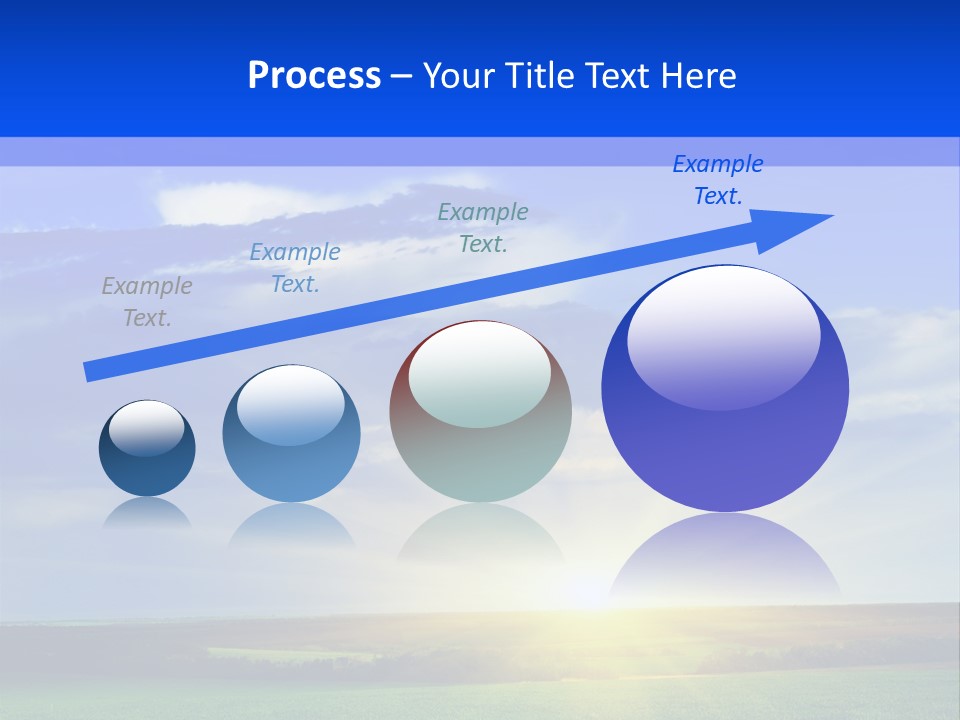 Summer Plant Sunny Day PowerPoint Template