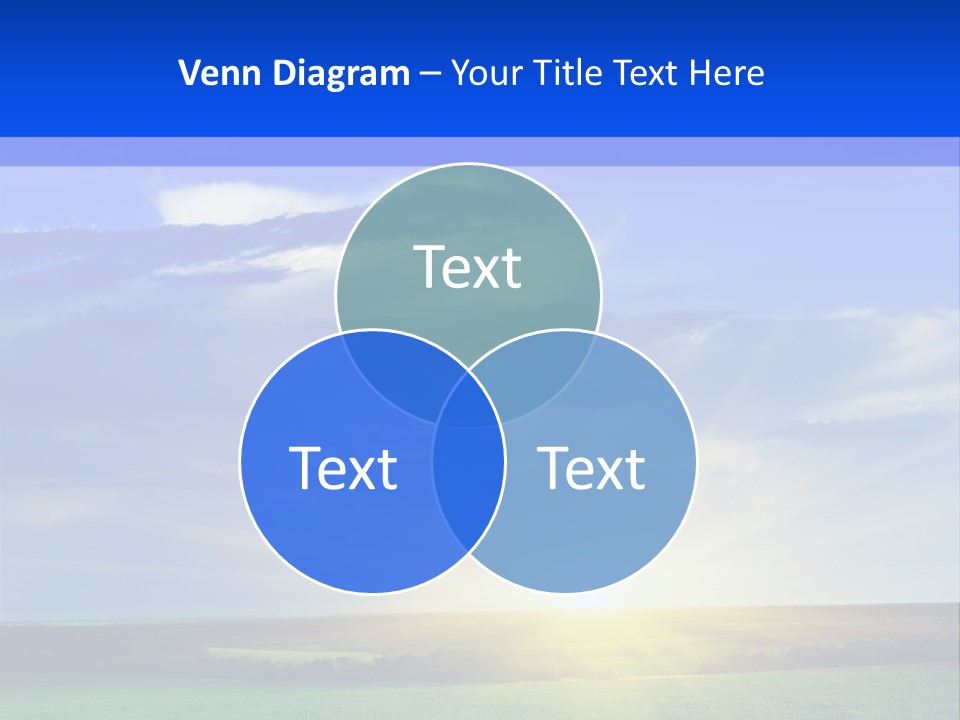 Summer Plant Sunny Day PowerPoint Template