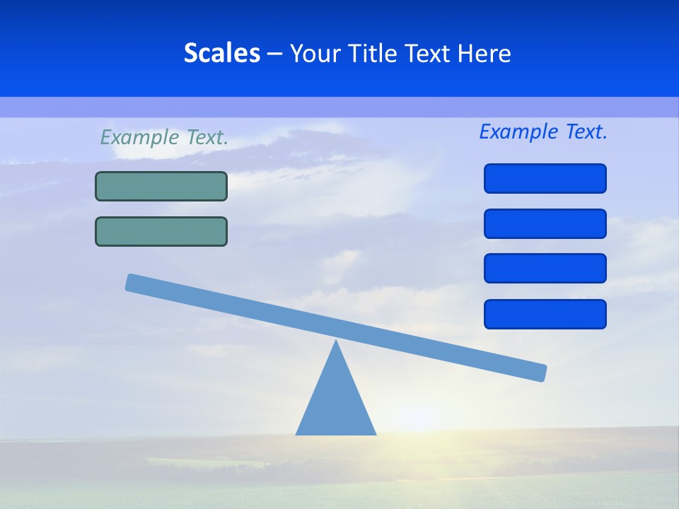 Summer Plant Sunny Day PowerPoint Template