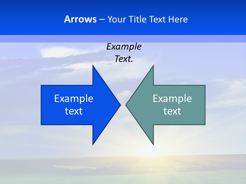 Summer Plant Sunny Day PowerPoint Template