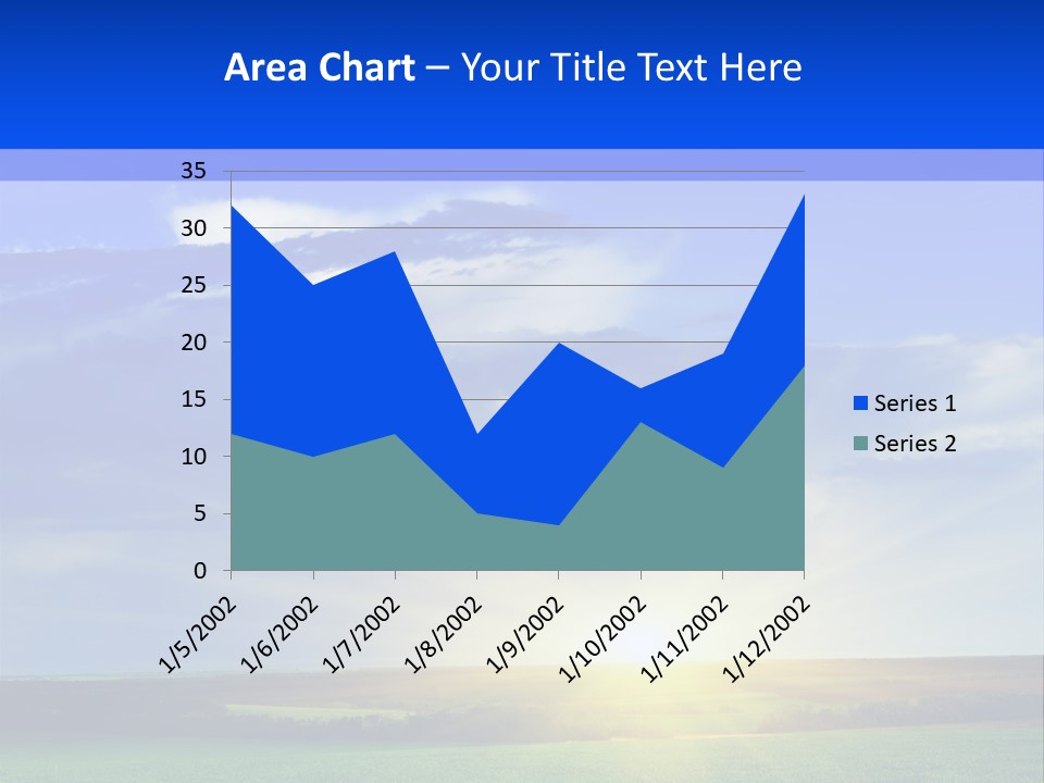 Summer Plant Sunny Day PowerPoint Template