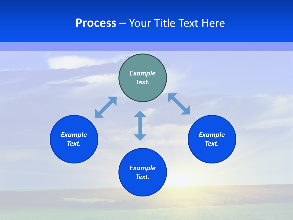Summer Plant Sunny Day PowerPoint Template