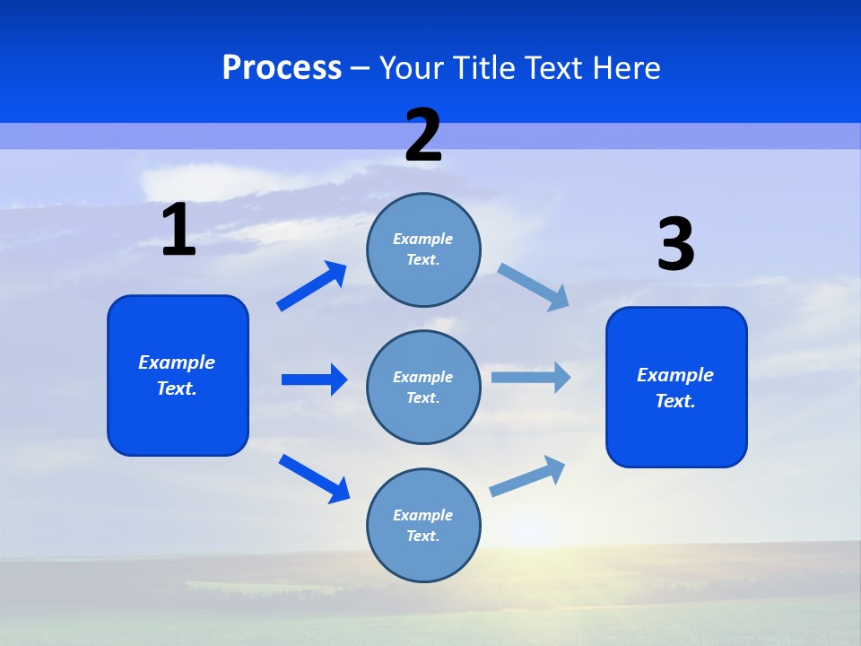 Summer Plant Sunny Day PowerPoint Template