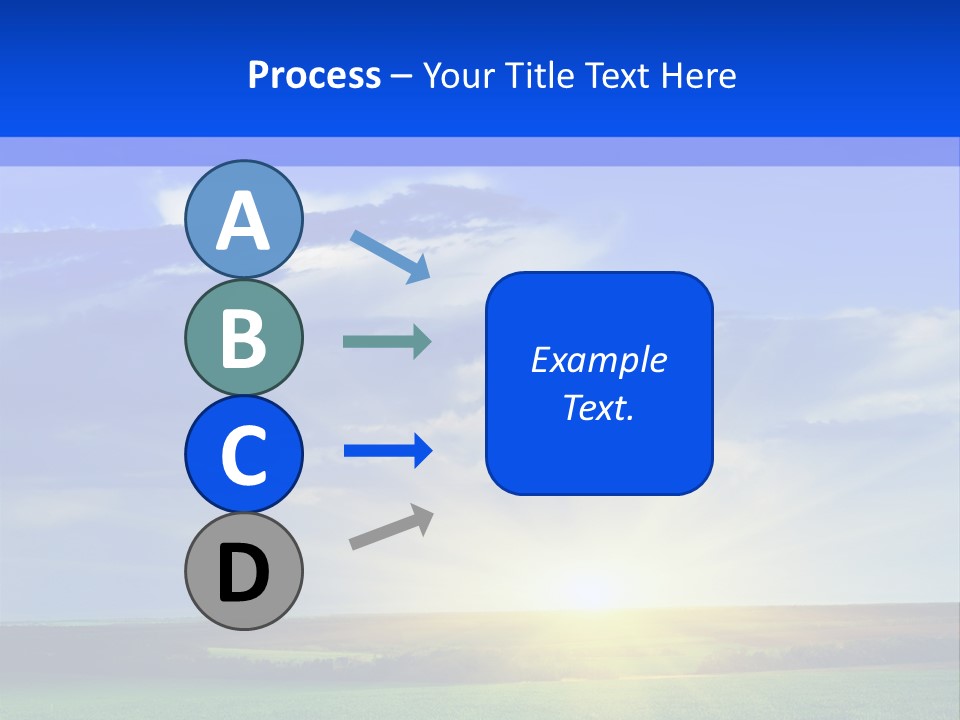 Summer Plant Sunny Day PowerPoint Template