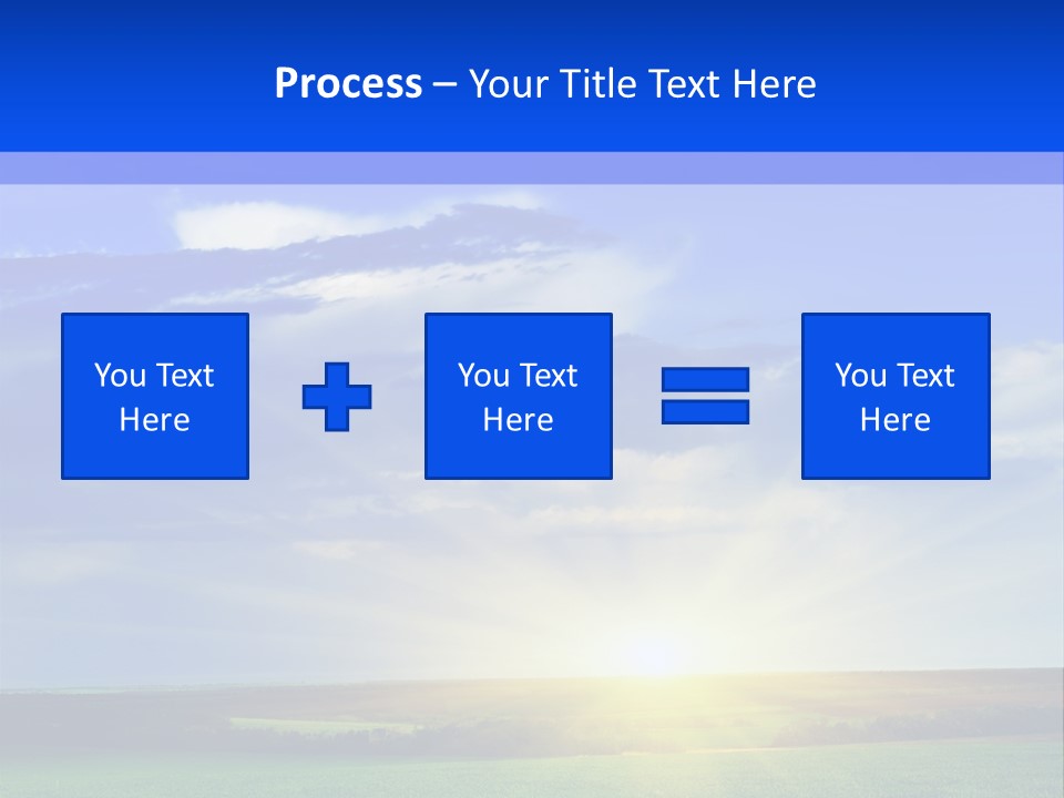 Summer Plant Sunny Day PowerPoint Template
