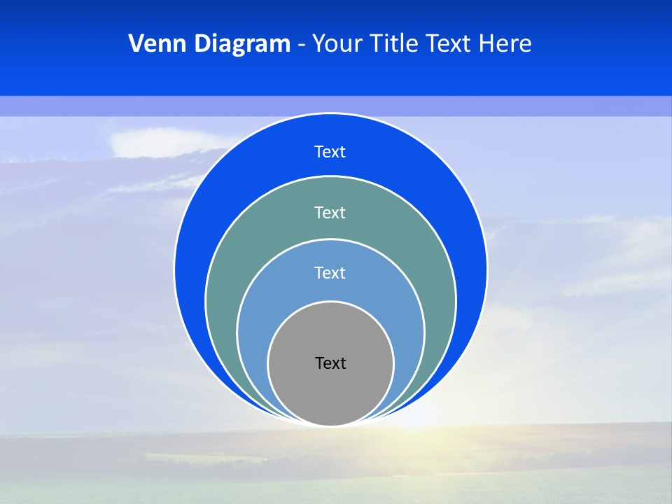 Summer Plant Sunny Day PowerPoint Template