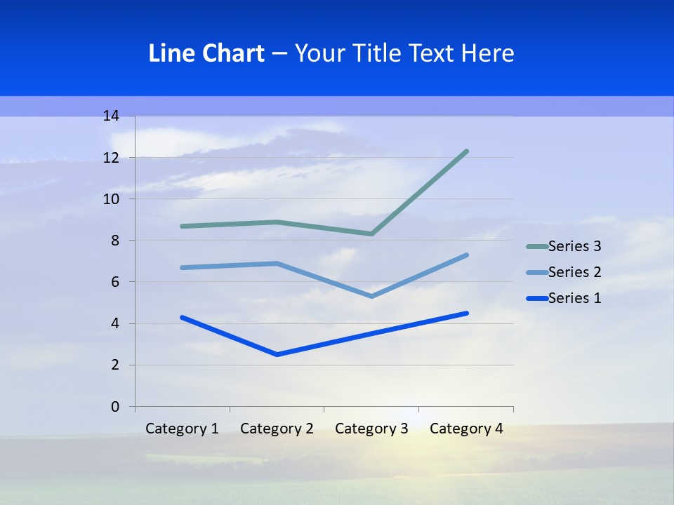Summer Plant Sunny Day PowerPoint Template