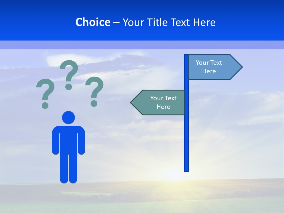 Summer Plant Sunny Day PowerPoint Template