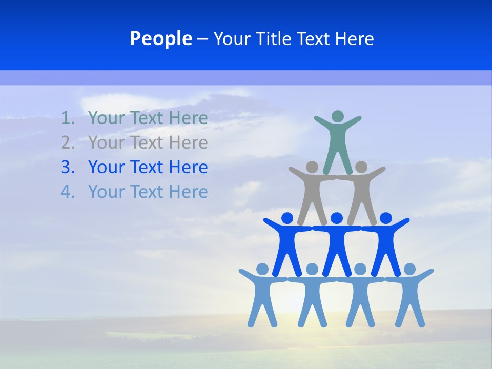 Summer Plant Sunny Day PowerPoint Template