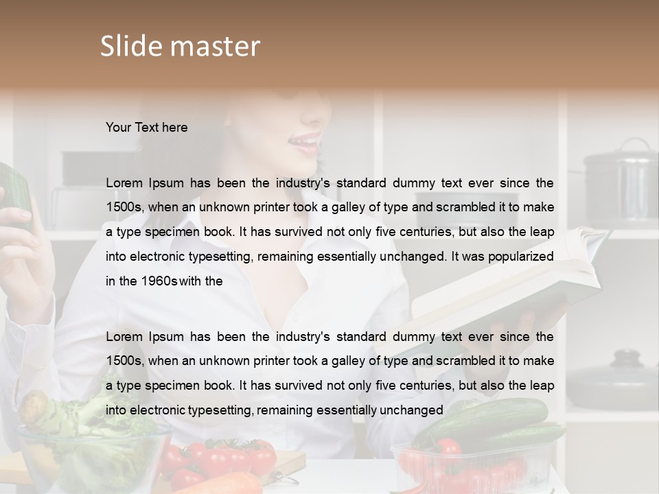 Home Food Ingredients PowerPoint Template