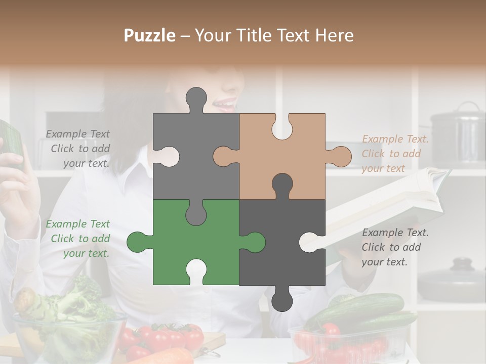 Home Food Ingredients PowerPoint Template