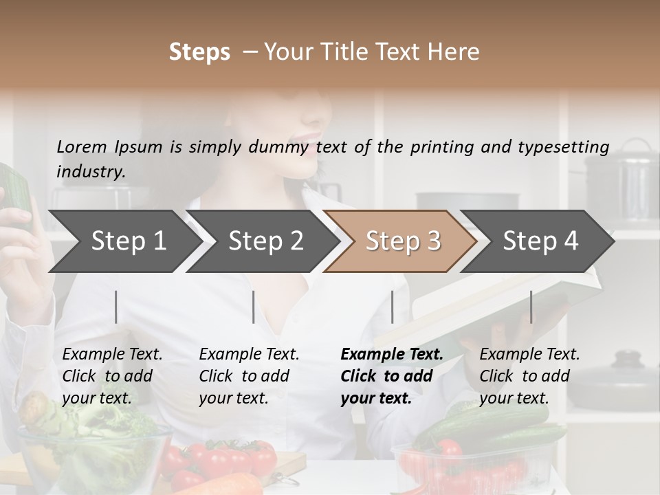 Home Food Ingredients PowerPoint Template