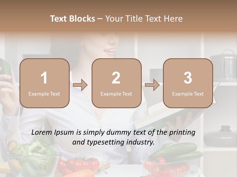 Home Food Ingredients PowerPoint Template