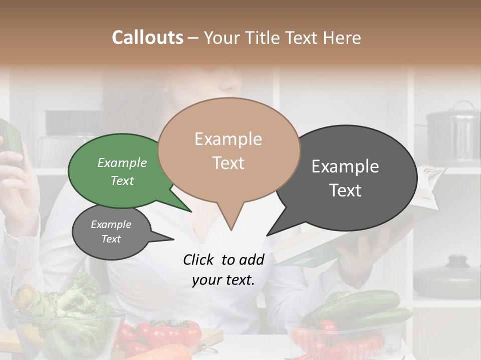 Home Food Ingredients PowerPoint Template