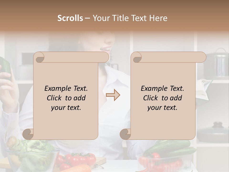 Home Food Ingredients PowerPoint Template