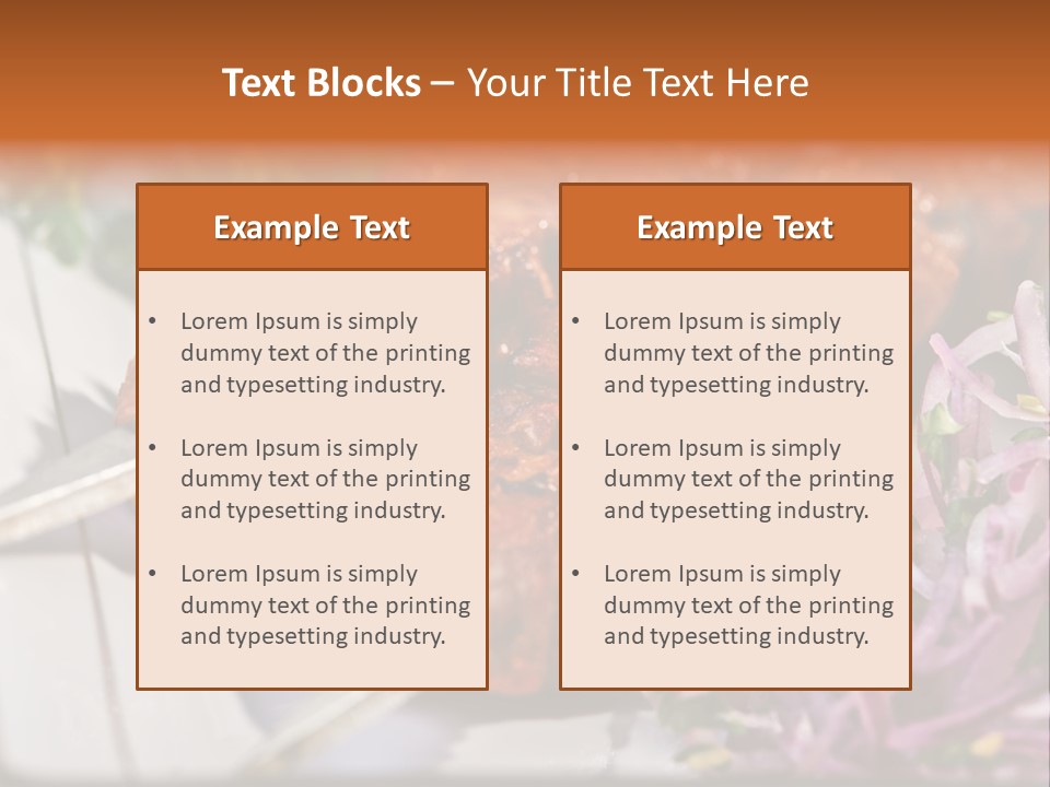 Spit Lunch Nobody PowerPoint Template