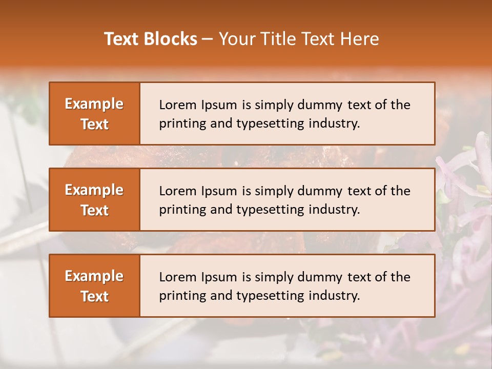 Spit Lunch Nobody PowerPoint Template