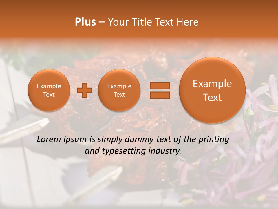Spit Lunch Nobody PowerPoint Template