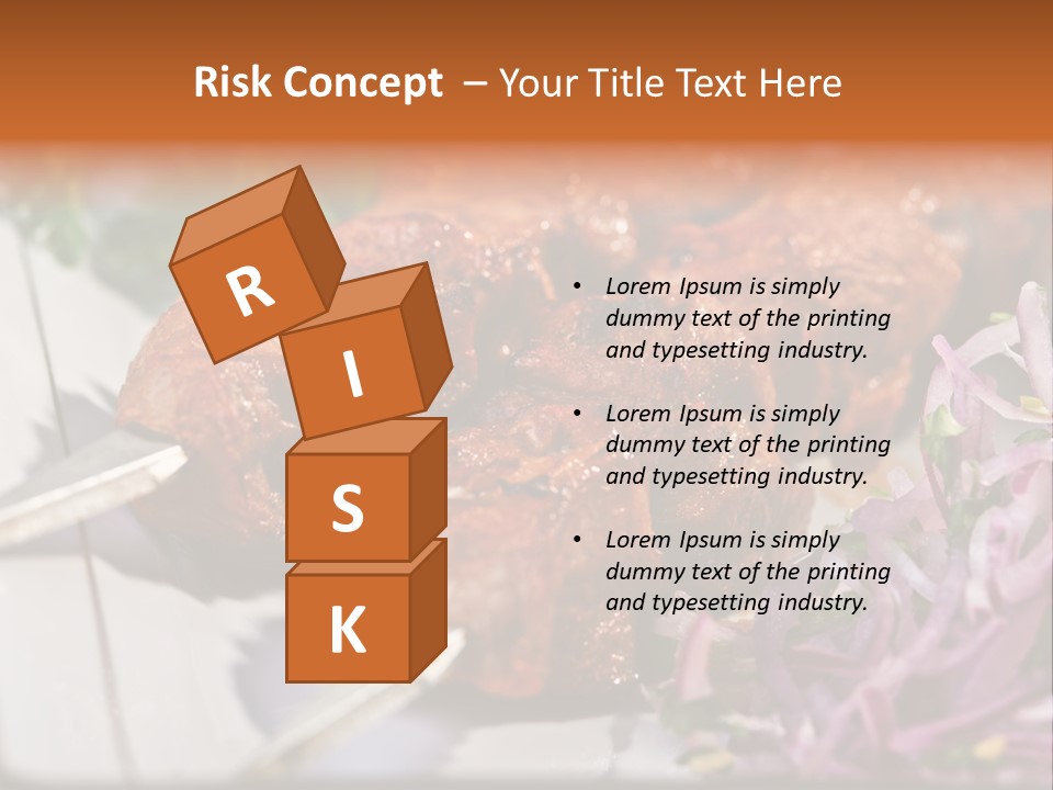 Spit Lunch Nobody PowerPoint Template