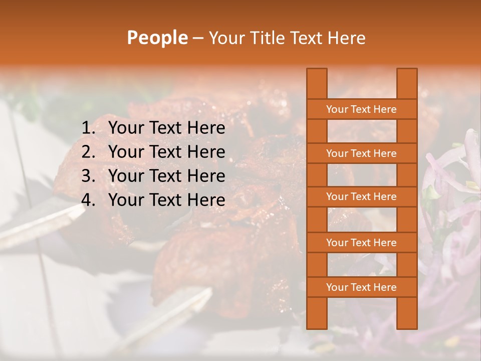 Spit Lunch Nobody PowerPoint Template