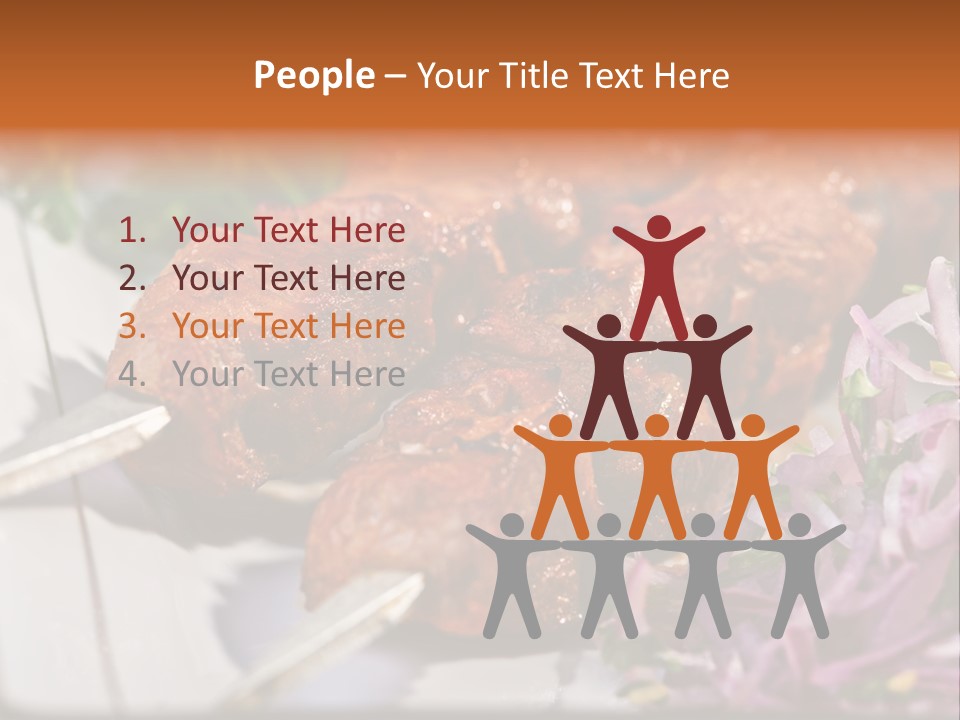 Spit Lunch Nobody PowerPoint Template