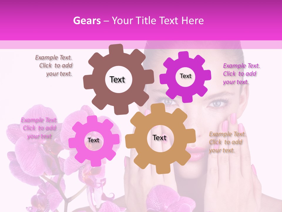 Pink Spa Glamour PowerPoint Template